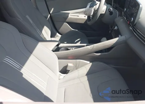 2023 Hyundai Elantra Hybrid Blue from USA, damaged, VIN KMHLM4AJ4PU054917